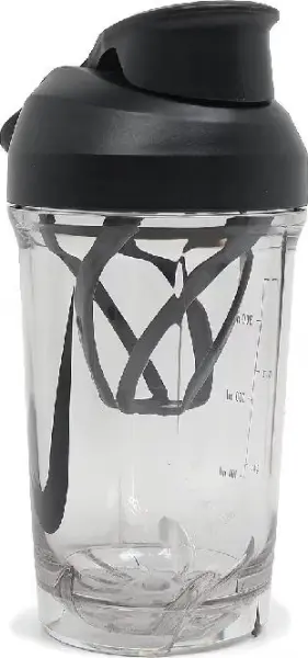 Бутылка для воды Nike TR RECHARGE SHAKER BOTTLE 16 OZ 473 мл антрацитово-черная N.101.2242.988.16