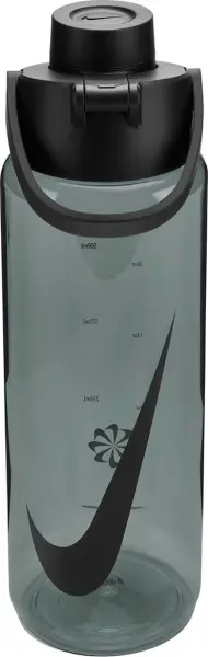 Бутылка для воды Nike TR RENEW RECHARGE CHUG BOTTLE 24 OZ 709 мл антрацитовая N.100.7636.044.24