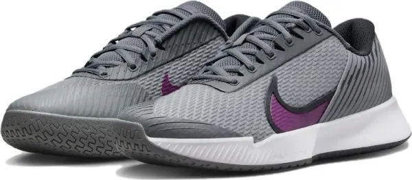 Кросівки тенісні Nike COURT AIR ZOOM VAPOR PRO 2 HARD сіро-фіолетові DR6191-006
