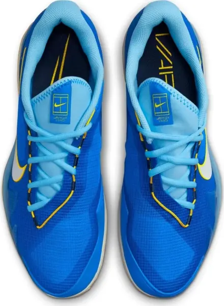 Кросівки тенісні Nike COURT AIR ZOOM VAPOR PRO CLAY синьо-блакитно-жовті CZ0219-400