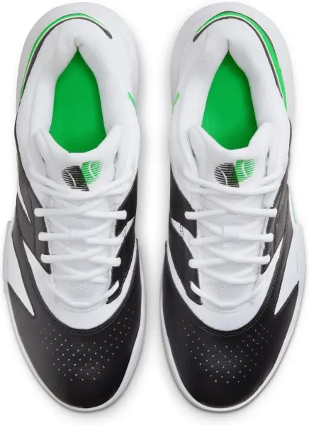 Кросівки тенісні Nike COURT LITE 4 чорно-біло-зелені FD6574-105