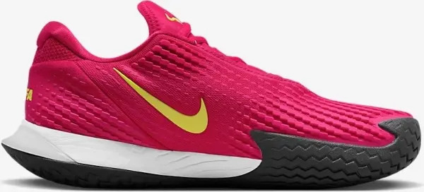 Кроссовки теннисные Nike COURT ZOOM VAPOR CAGE 4 RAFA розово-желтые DD1579-600