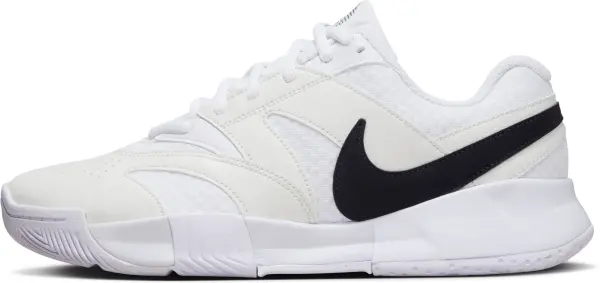Кроссовки теннисные женские Nike COURT LITE 4 бело-молочно-черные FD6575-100
