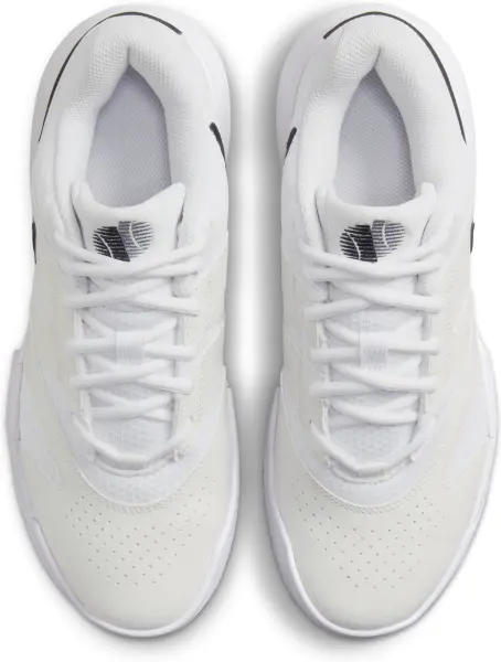 Кроссовки теннисные женские Nike COURT LITE 4 бело-молочно-черные FD6575-100