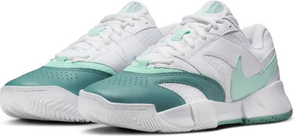 Кросівки тенісні жіночі Nike COURT LITE 4 біло-м'ятно-темно-зелені FD6575-107