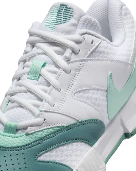 Кросівки тенісні жіночі Nike COURT LITE 4 біло-м'ятно-темно-зелені FD6575-107