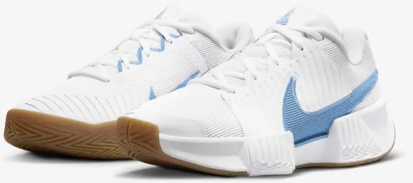 Кроссовки теннисные женские Nike ZOOM GP CHALLENGE PRO HARD бело-голубые FB3146-106