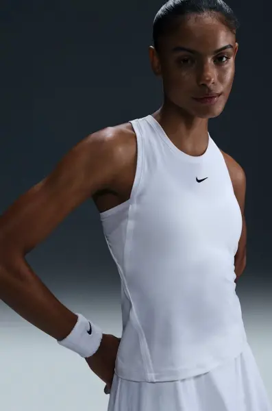 Майка для тенісу жіноча Nike VICTORY DRI-FIT білі FD5584-100