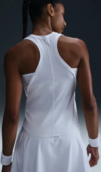 Майка для тенісу жіноча Nike VICTORY DRI-FIT білі FD5584-100