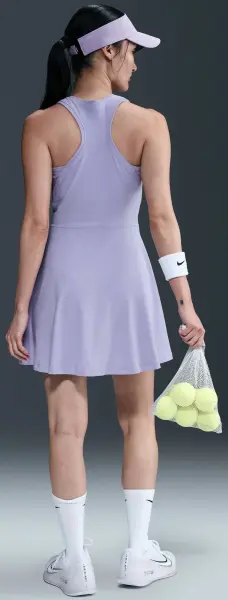 Сукня для тенісу жіноча Nike VICTORY фіолетова FQ1780-533