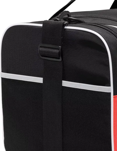 Сумка спортивная Nike JORDAN 84 VINTAGE DUFFEL 51L черно-оранжевая MA9118-G0H