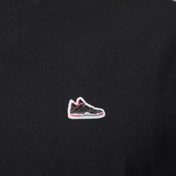 Футболка Nike JORDAN SNEAKER PATCH чорна IF3107-010