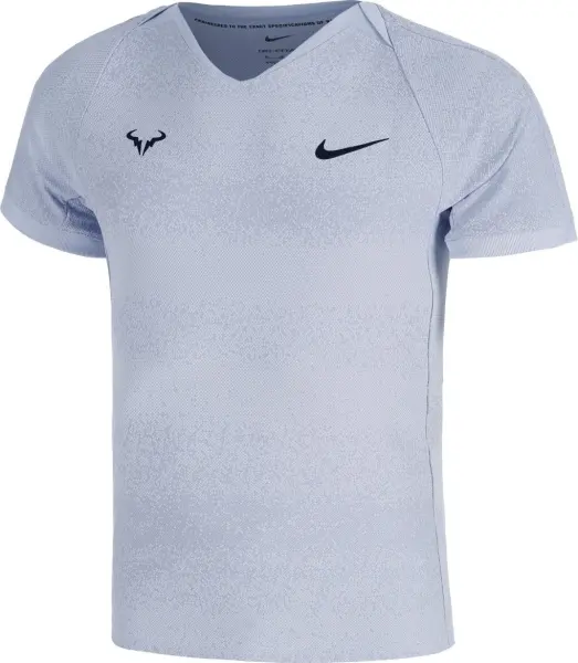 Футболка для тенісу Nike RAFA DRI-FIT ADV світло-сіра FD5409-058