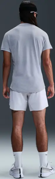 Футболка для тенісу Nike RAFA DRI-FIT ADV світло-сіра FD5409-058