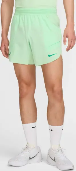 Шорти для тенісу Nike RAFA DRI-FIT ADV 7IN світло-зелені DV2881-376