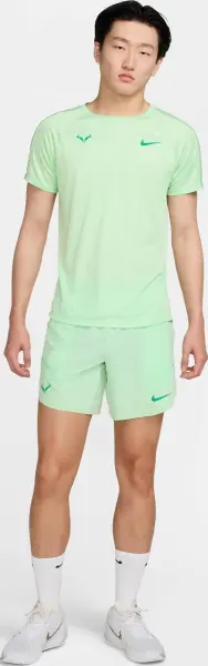 Шорти для тенісу Nike RAFA DRI-FIT ADV 7IN світло-зелені DV2881-376
