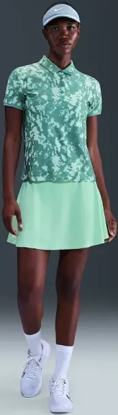Юбка для тенниса женская Nike COURT ACE ADVANTAGE DRI-FIT мятная FZ6726-353