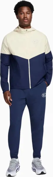 Вітровка Nike AIR темно-синьо-бежева HM0187-411