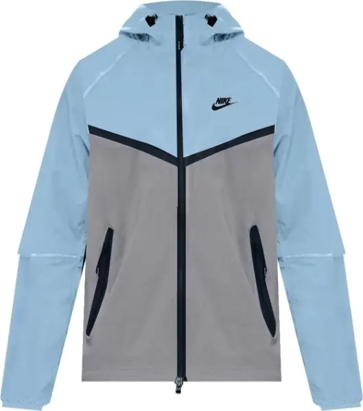 Вітровка Nike TECH WOVEN WINDRUNNER сіро-блакитна HV6514-012