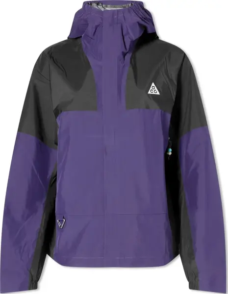 Ветровка женская Nike ACG STORM-FIT WATER-RESISTANT LIGHTWEIGHT фиолетово-черная DV9522-555