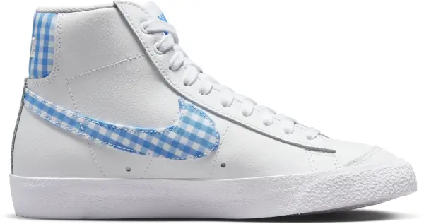 Кеди жіночі Nike BLAZER MID '77 біло-блакитні FD9163-100
