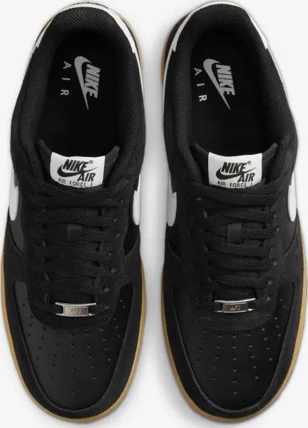 Кроссовки Nike AIR FORCE 1 '07 LV8 черно-бело-коричневые FQ8714-004