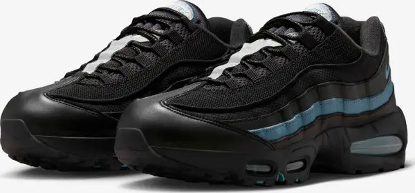 Кросівки Nike AIR MAX 95 "BIG BUBBLE" чорно-блакитно-сірі IB1667-004