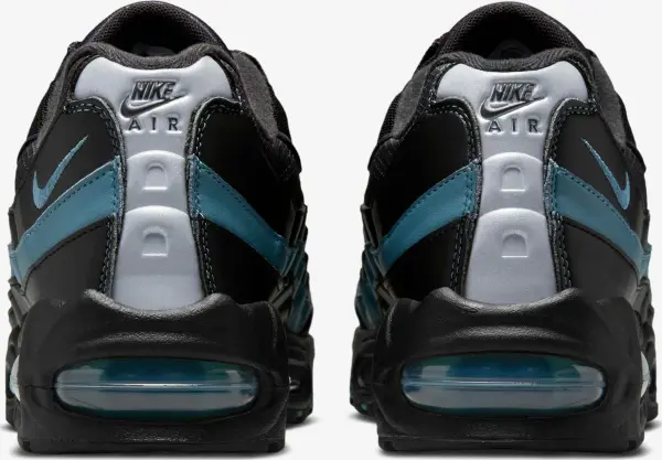 Кросівки Nike AIR MAX 95 "BIG BUBBLE" чорно-блакитно-сірі IB1667-004
