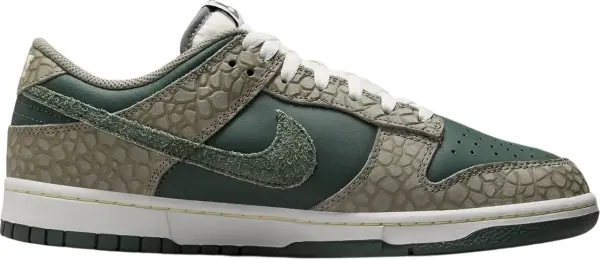 Кроссовки Nike DUNK LOW PREMIUM оливково-темно-зеленые HF4878-053