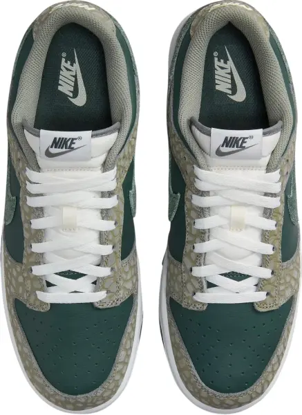Кроссовки Nike DUNK LOW PREMIUM оливково-темно-зеленые HF4878-053