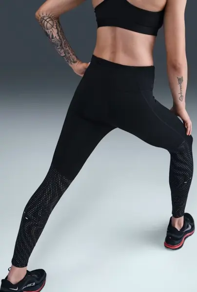 Лосини для бігу жіночі Nike TEMPO FLASH HIGH-WAISTED 7/8 чорні HV3749-010