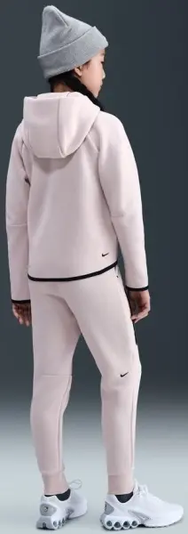 Толстовка підліткова Nike SPORTSWEAR TECH FLEECE світло-рожева HV8695-667