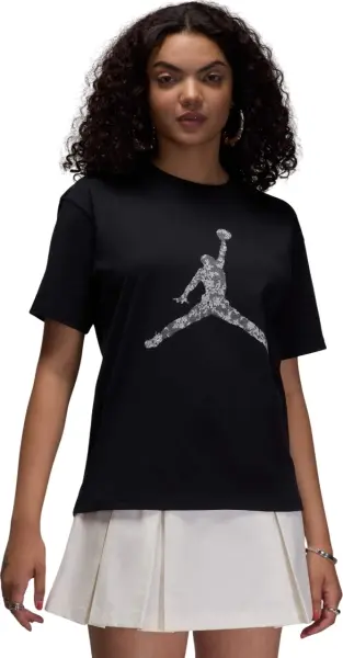 Футболка жіноча Nike JORDAN BROOKLYN чорна HV0198-010