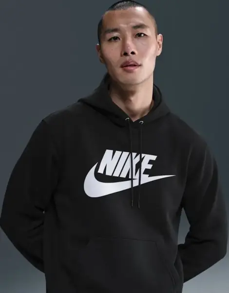 Худі Nike SPORTSWEAR CLUB FLEECE чорне FN3868-010