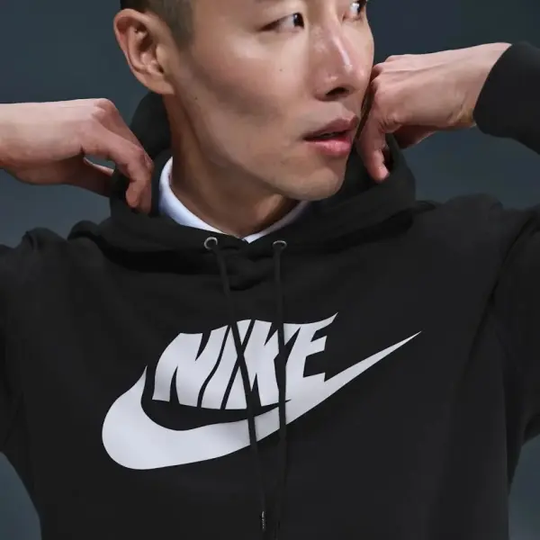 Худі Nike SPORTSWEAR CLUB FLEECE чорне FN3868-010