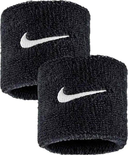 Напульсники Nike SWOOSH CLASSIC WRISTBANDS 2PK чорні N.101.2405.010.OS