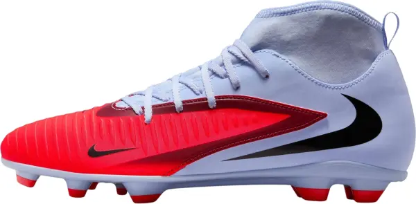 Бутсы Nike PHANTOM 6 HIGH CLUB FG/MG светло-сине-красные HQ2275-400