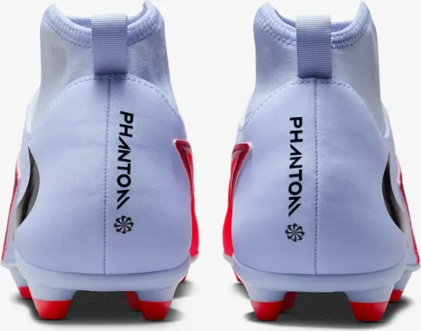 Бутсы Nike PHANTOM 6 HIGH CLUB FG/MG светло-сине-красные HQ2275-400