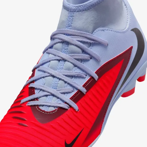 Бутсы Nike PHANTOM 6 HIGH CLUB FG/MG светло-сине-красные HQ2275-400