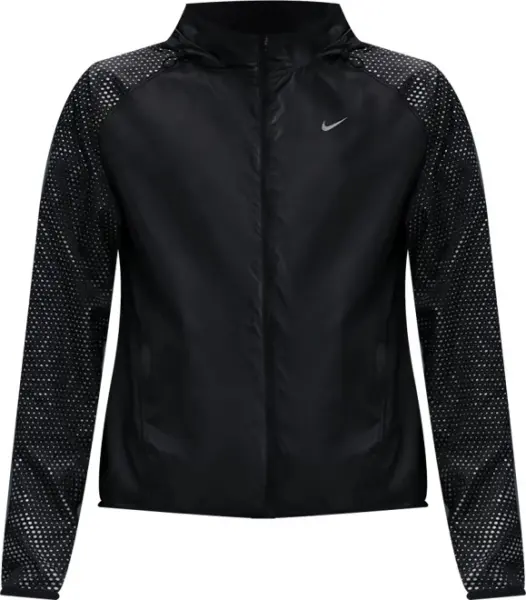 Вітровка для бігу жіноча Nike TEMPO FLASH REPEL чорна HV2985-010