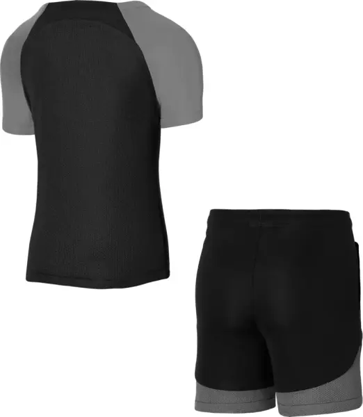 Комплект футбольної форми дитячий Nike DRI-FIT ACADEMY PRO чорно-сірий DH9484-013