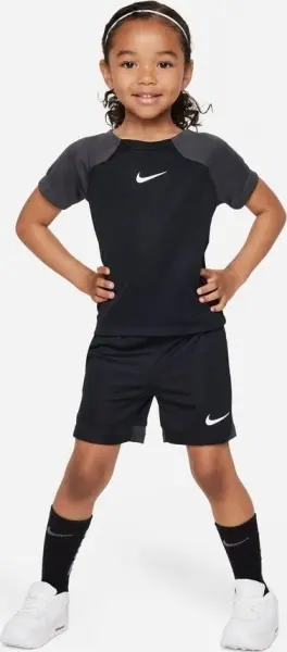 Комплект футбольної форми дитячий Nike DRI-FIT ACADEMY PRO чорно-сірий DH9484-013