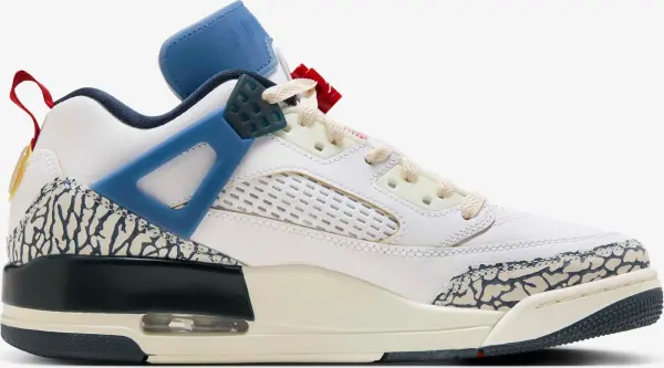 Кросівки Nike JORDAN SPIZIKE LOW біло-синьо-червоні HM3712-164