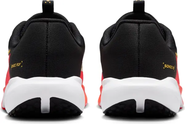 Кроссовки беговые подростковые Nike SONIC FLY (GS) черно-красно-мятные FZ0017-005