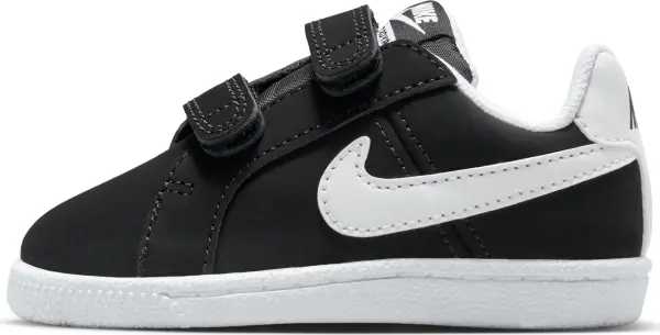 Кросівки дитячі Nike COURT ROYALE (TDV) чорно-білі 833537-002