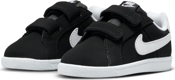 Кросівки дитячі Nike COURT ROYALE (TDV) чорно-білі 833537-002