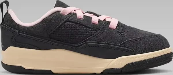 Кроссовки детские Nike FLIGHT COURT (PS) темно-серо-светло-розовые HF3332-012