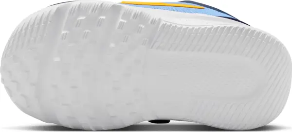 Кросівки дитячі Nike STAR RUNNER 5 (TD) темно-синьо-блакитно-помаранчеві HF7006-403