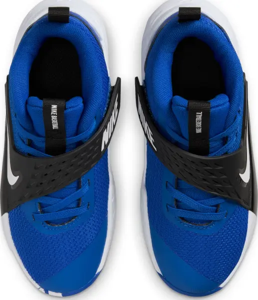 Кроссовки детские Nike TEAM HUSTLE D 12 (PS) сине-черные HF6280-400