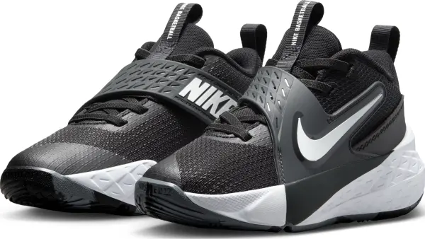 Кросівки дитячі Nike TEAM HUSTLE D 12 (PS) чорно-білі HF6280-002